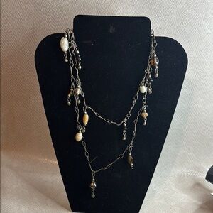 Elegant Multi-Color Beaded Necklace